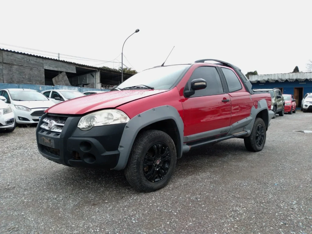 FIAT STRADA ADVENTURE - veículo salvado em Curitiba